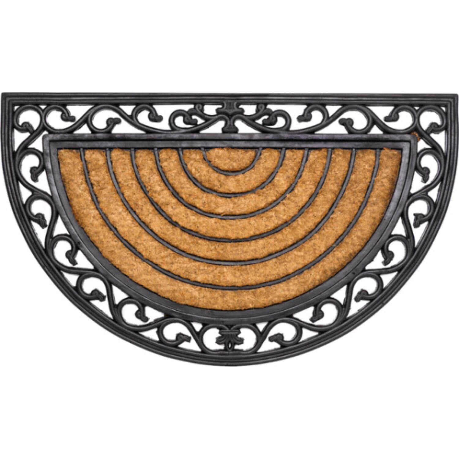 Covoraș de intrare IMPALA SEMICERC, exterior 45x75cm, Bej